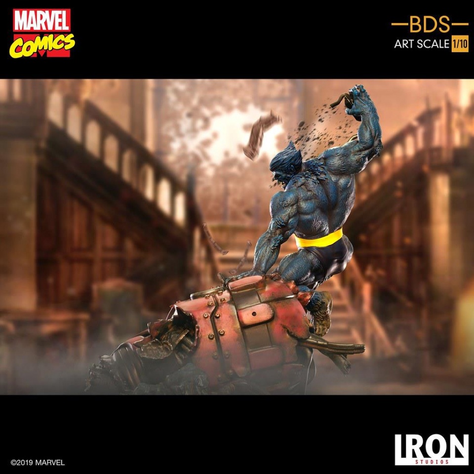 Iron Studios Battle Diorama【野兽】Beast 1/10 比例雕像