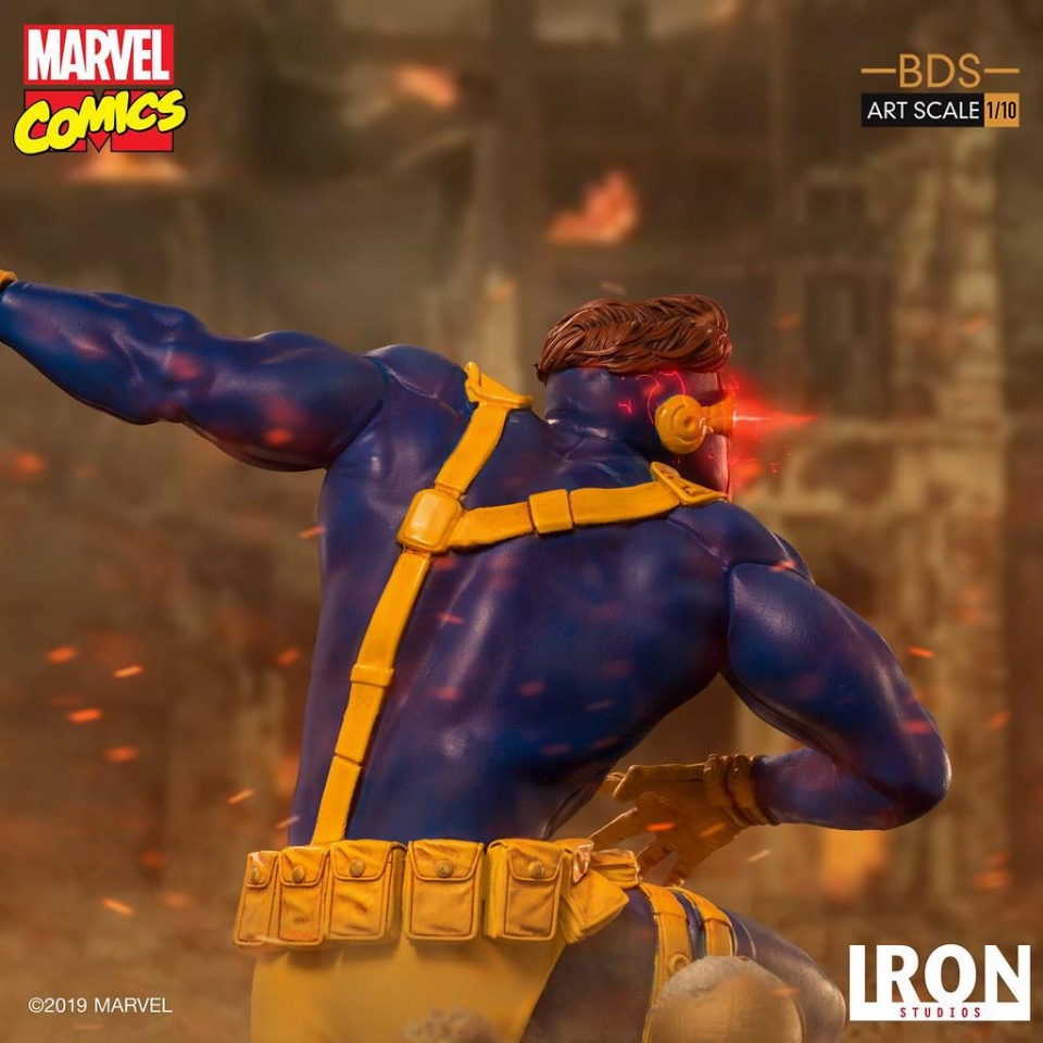 Iron Studios X战警 1/10 镭射眼 Cyclops 比例雕像