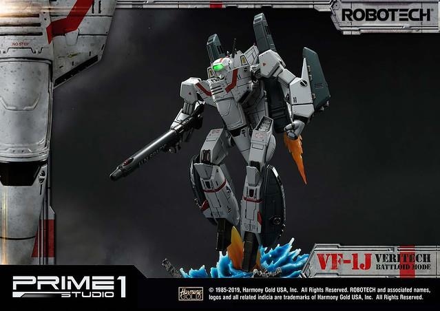 Prime 1 Studio《超时空要塞》 女武神 VF-1J 雕像模型