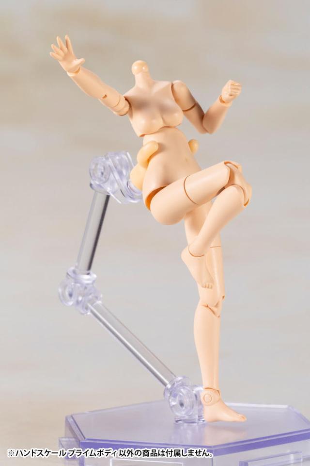 寿屋: Hand Scale Girl系列模型 机娘手办prime素体