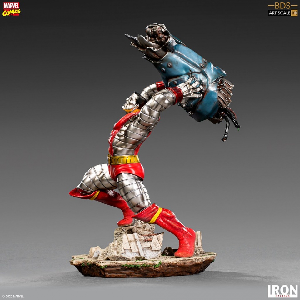 Iron Studios：Battle Diorama系列《X战警》1/10比例 钢人Colossu雕像s 