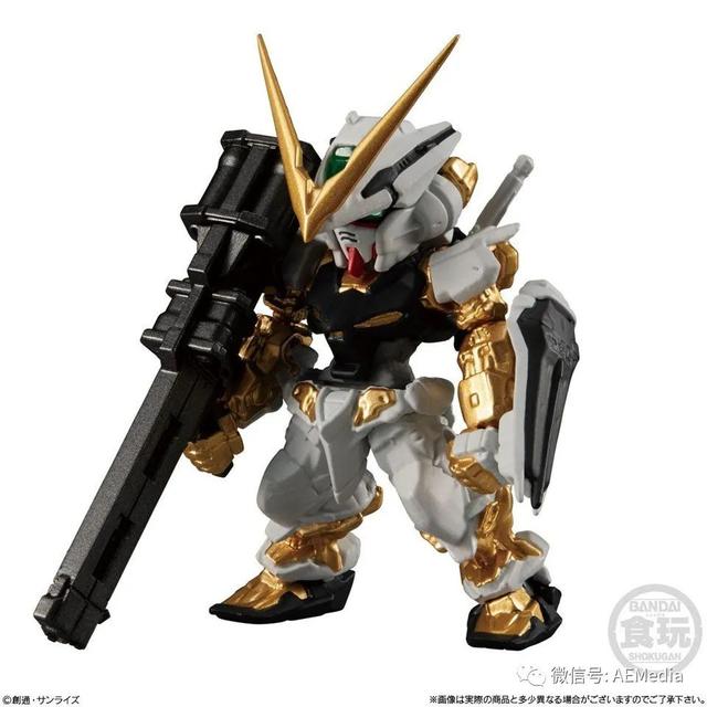 万代：高达食玩FW系列 Gundam Converge 金色套装