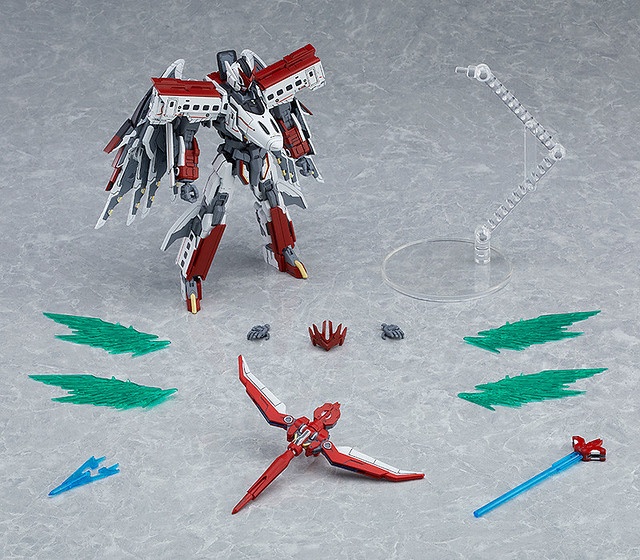 GSC:MODEROID系列《新干线变形机器人》Shinkalion 800燕子号拼装模型