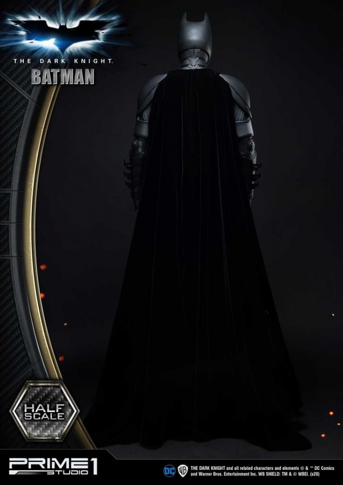 Prime 1 Studio:《黑暗骑士》 1/2比例蝙蝠侠雕像手办