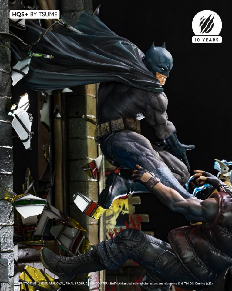 Tsume-Art：HQS+系列《蝙蝠侠》1/6比例蝙蝠侠 限量雕像手办