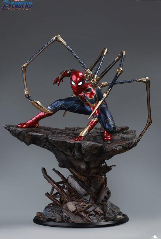 Queen Studios《复仇者联盟》钢铁蜘蛛侠 1/4 比例全身雕像