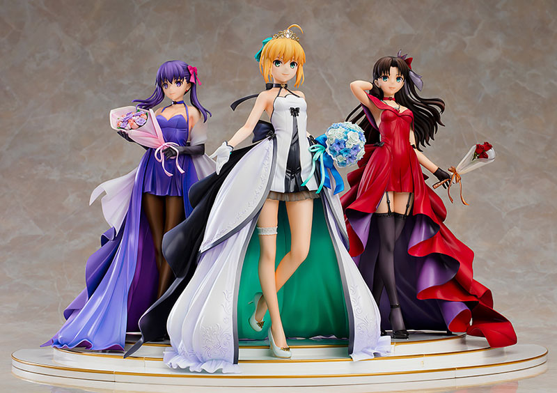 GSC《Fate/stay night》Saber、远坂凛、间桐樱手办