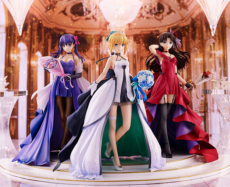 GSC《Fate/stay night》Saber、远坂凛、间桐樱手办