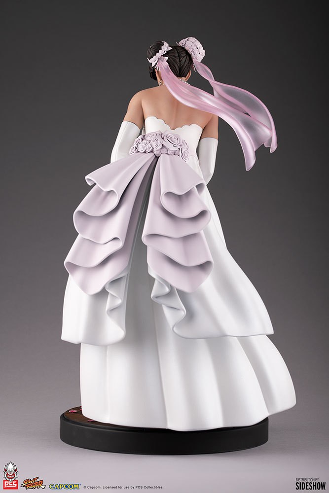 Sideshow《街头霸王5》婚纱装春丽雕像 售价655美元