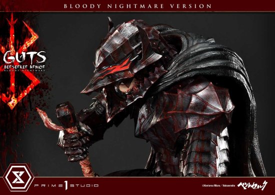 P1S发布《剑风传奇》狂战士铠甲雕像手办噩梦版 格斯疯狂屠戮敌人
