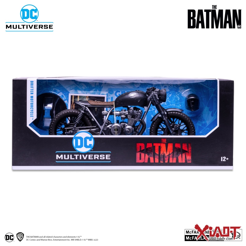 麦法兰 DC Multiverse《蝙蝠侠》 潜行装＆摩托车可动玩具