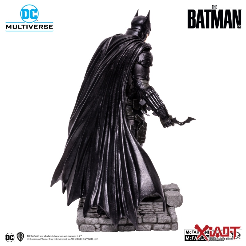 麦法兰 DC Multiverse 罗伯特·帕丁森版蝙蝠侠雕像