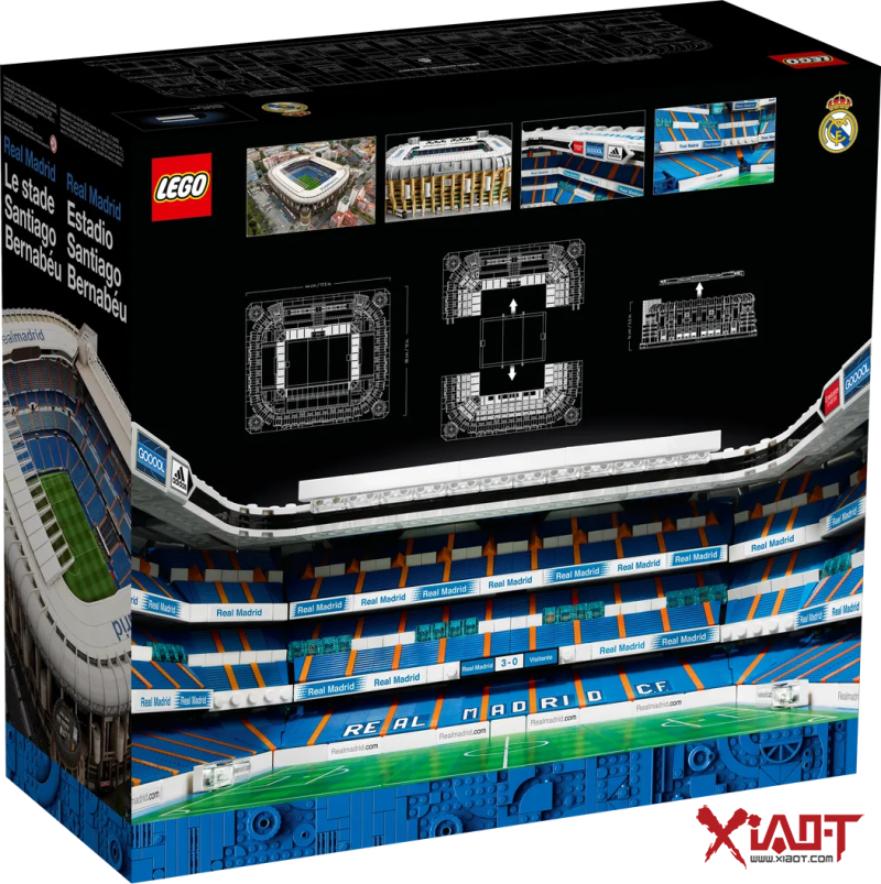 LEGO 10299 创意系列【皇家马德里– 圣地亚哥·伯纳乌球场】